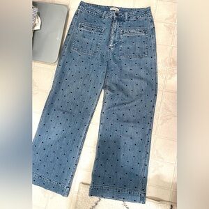 Ulla Johnson Polka Dot Jeans